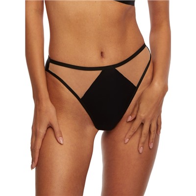 932/2-S LOU BLACK Трусы стринги KINGA