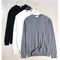 Мужской шерстяной кардиган с круглым вырезом и длинным рукавом ХЭЗЗ*И