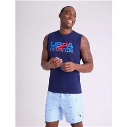 GRADIENT USPA GRAPHIC JERSEY TANK
