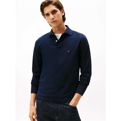 Мужское поло с длинным рукавом ТОММИ ХИЛФИГЕ*Р