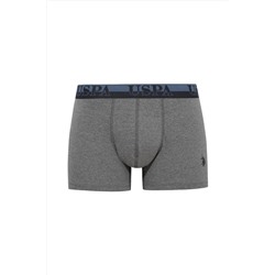 U.S. Polo Assn. U.S. Polo Assn.  Erkek Mavi-Lacivert-Antrasit Melanj 3 lü Boxer