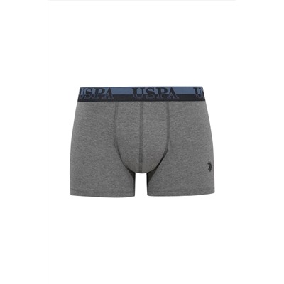 U.S. Polo Assn. U.S. Polo Assn.  Erkek Mavi-Lacivert-Antrasit Melanj 3 lü Boxer