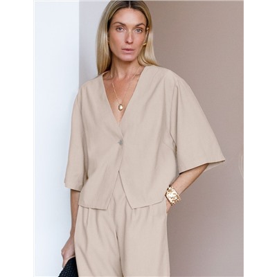 Блузка из плотного лиоцелла