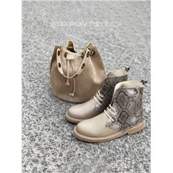 Ab. Zapatos 27025 serpiente · Beig+AB.Z · Pelle · Bary/2 ser (490) beig АКЦИЯ