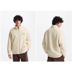 Мягкая пушистая толстовка на молнии Ga*p 🩶  Оригинал. Официальный магазин