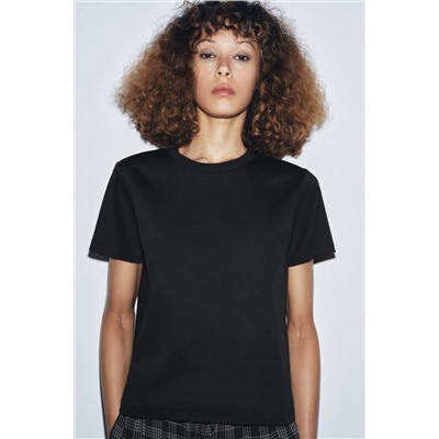 MERCERISED COTTON T-SHIRT