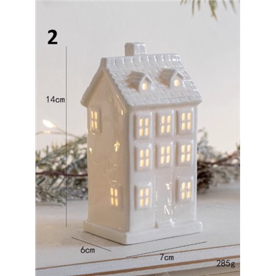 Светящийся керамический дом