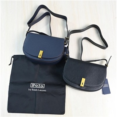 Изысканная кожаная сумка-седло RALPH LAURE*N