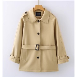 Короткий тренчкот