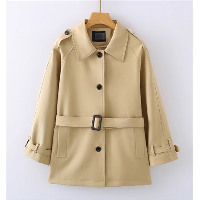 Короткий тренчкот