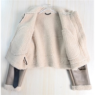 Короткая куртка в стиле ретро-байкера ЗАР*А