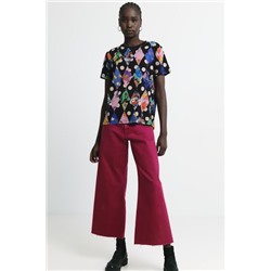 Camiseta rombos 100% algodón