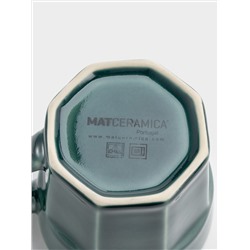 Кружка, 320 мл, бирюзовая, Paris