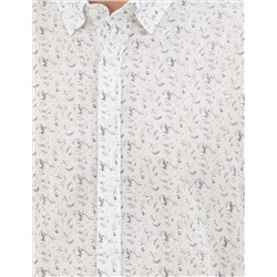 Lacivert Slim Fit Uzun Kollu Gömlek