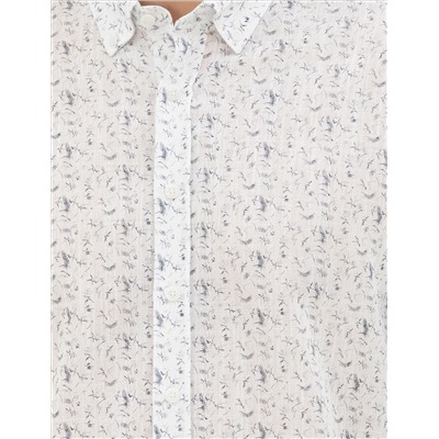 Lacivert Slim Fit Uzun Kollu Gömlek