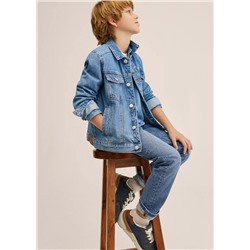Chaqueta vaquera bolsillos  -  Niño | MANGO OUTLET España