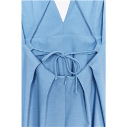 ZW COLLECTION LONG DRESS WITH TIES