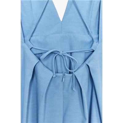 ZW COLLECTION LONG DRESS WITH TIES