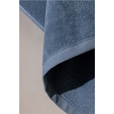 Avelia %100 Pamuk Banyo Havlusu - Mavi - 70x140 cm