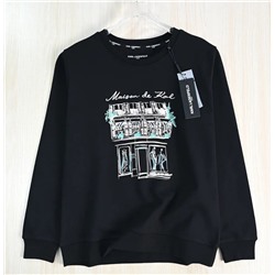 Женская толстовка из хлопка с вышитыми буквами  КАР*Л 😎