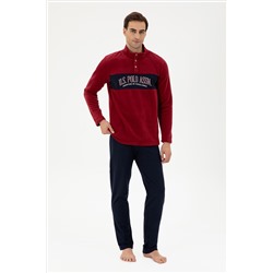 Erkek Bordo Pijama Takımı