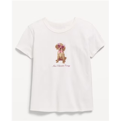 Short-Sleeve Graphic T-Shirt for Girls