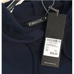 Женская свободная толстовка с капюшоном