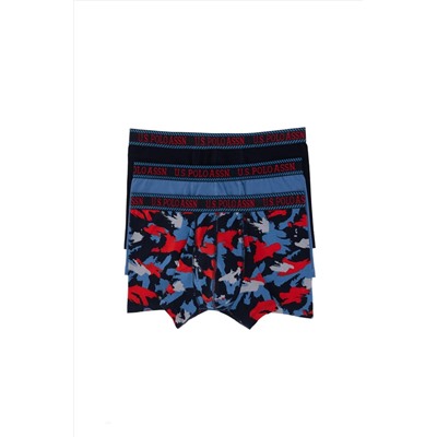 U.S. Polo Assn. Erkek 3'lü Boxer Takım 50310699-vr033