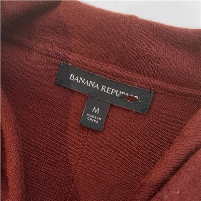 Мужской тонкий свитер с капюшоном Банан-републик*а