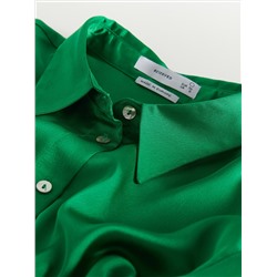 Однотонная рубашка