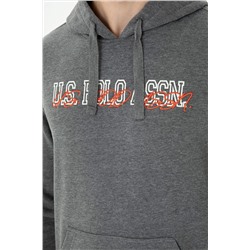 Erkek Antrasit Melanj Sweatshirt