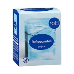 Одноразовые освежающие салфетки Deliplus