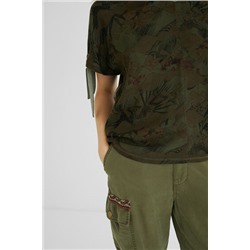 Camiseta tropical lazos