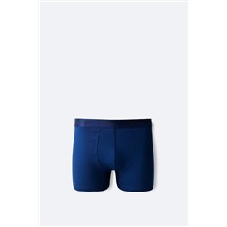 Avva Erkek Lacivert Düz Basic Soft Touch Tekli Boxer B009537