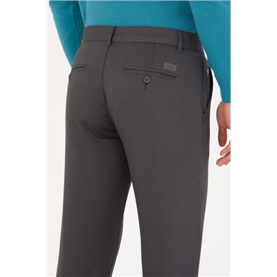 Erkek Antrasit Kanvas Pantolon