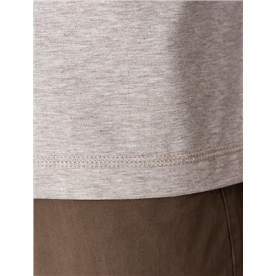 Футболка базовая полуприлегающая из премиального хлопка с эластаном