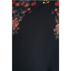 Blusa boho pompones