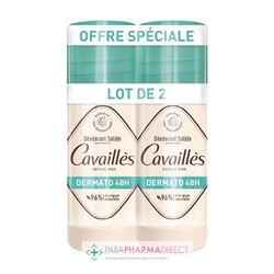 Cavaillès - Dermato 48H - Déodorant Solide 2x40 mlLot  × 2
