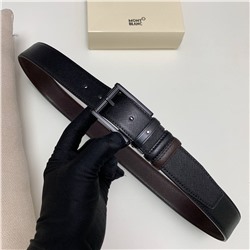 Мужской двухсторонний ремень  Mon*t Blan*c