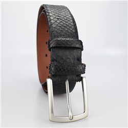 Ремень из кожи питона 40 мм