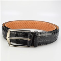 Ремень из кожи крокодила 35 мм