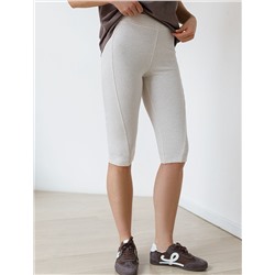 Капри из премиального хлопка с эластаном