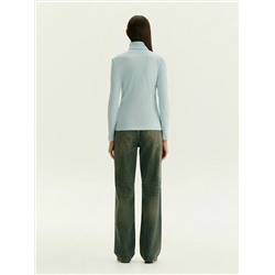 Водолазка из вискозы с добавлением шерсти, B2285/flo