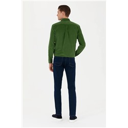 Erkek Lacivert Jean Pantolon