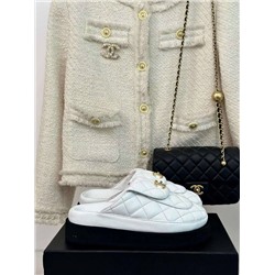 Сабо Chane*l   Материал: овечья кожа, оригинальная резиновая подошва