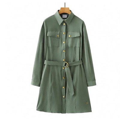 Универсальное повседневное платье-рубашка