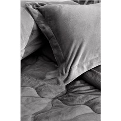 Kaira Çift Kişilik Comforter Set - Antrasit