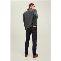 Vaquero recto de algodón orgánico Azul noche