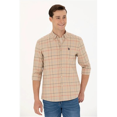 Erkek Ekoseli Kum Gömlek