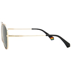 POLAROID Polarized Green Pilot Unisex Sunglasses Item No. PLD 6200/S/X 0J5G/UC 61